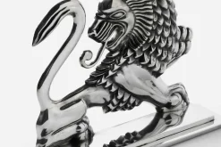 Dekorationsdetaljer|Tenndekorationer*Anna Petrus Bokstöd Lejon