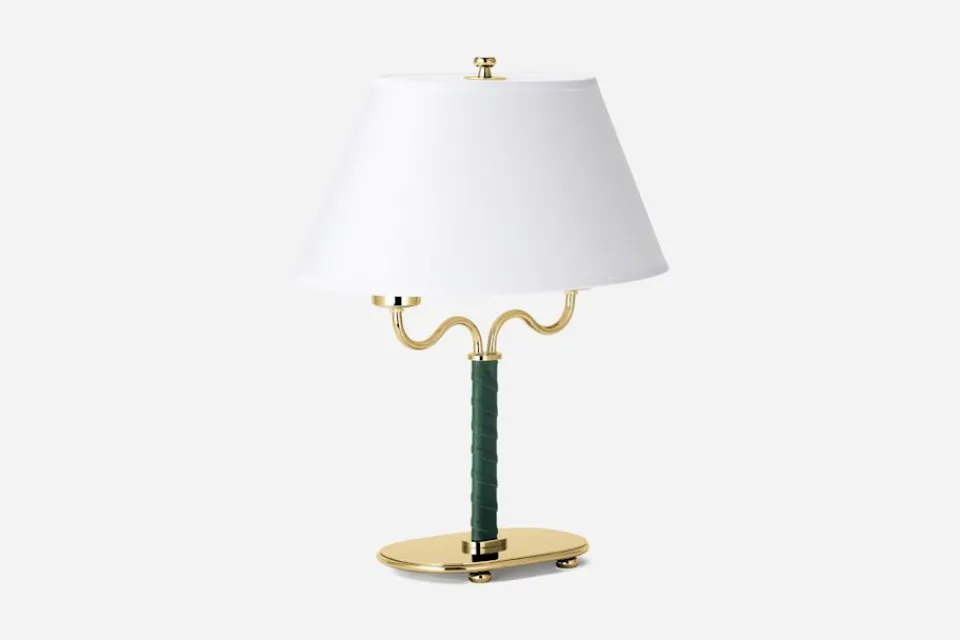 Bordslampor*Josef Frank Bordslampa 2388 Mässing, Grön