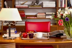 Bordslampor*Josef Frank Bordslampa 2388 Förnicklad Mässing, Svart