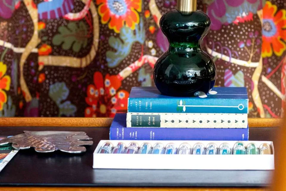 Bordslampor*Josef Frank Bordslampa 1819 Kalebass Grön