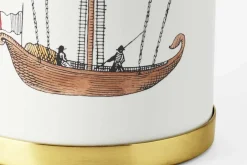 Bordslampor*Fornasetti Bordslampa Palloni, Vit