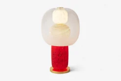 Bordslampor*Luca Nichetto Bordslampa Fusa 70 Röd