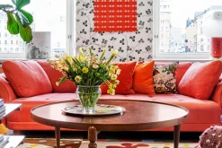 Bordslampor*Luca Nichetto Bordslampa Fusa 70 Röd