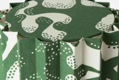 Bordslampor*Folkform Bordslampa Pleated For Frank Aristidia, Grön