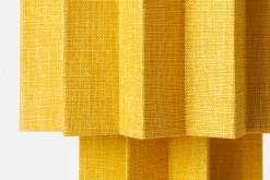 Bordslampor*Folkform Bordslampa Pleated For Frank Gul