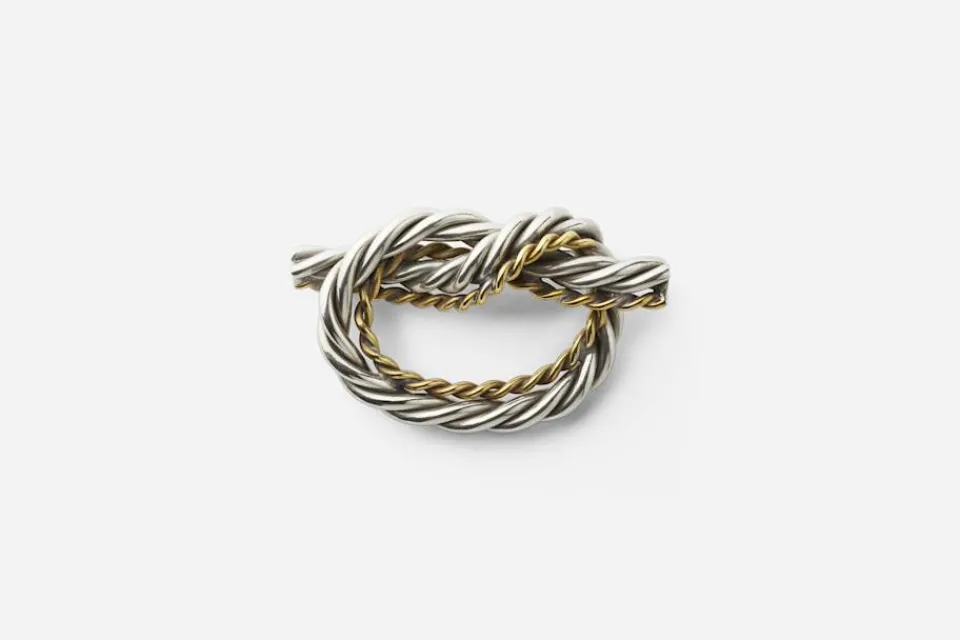 Smycken|Tennsmycken*Estrid Ericson Brosch Knut