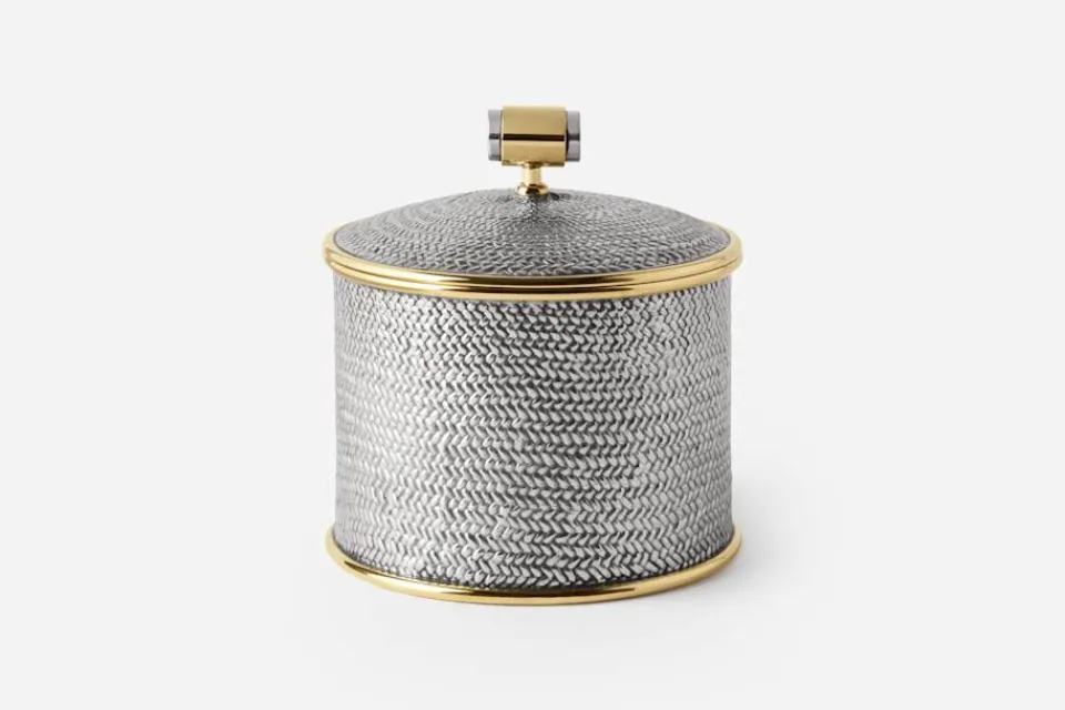 Tenndekorationer*Björn Trägårdh Burk Panama Rund