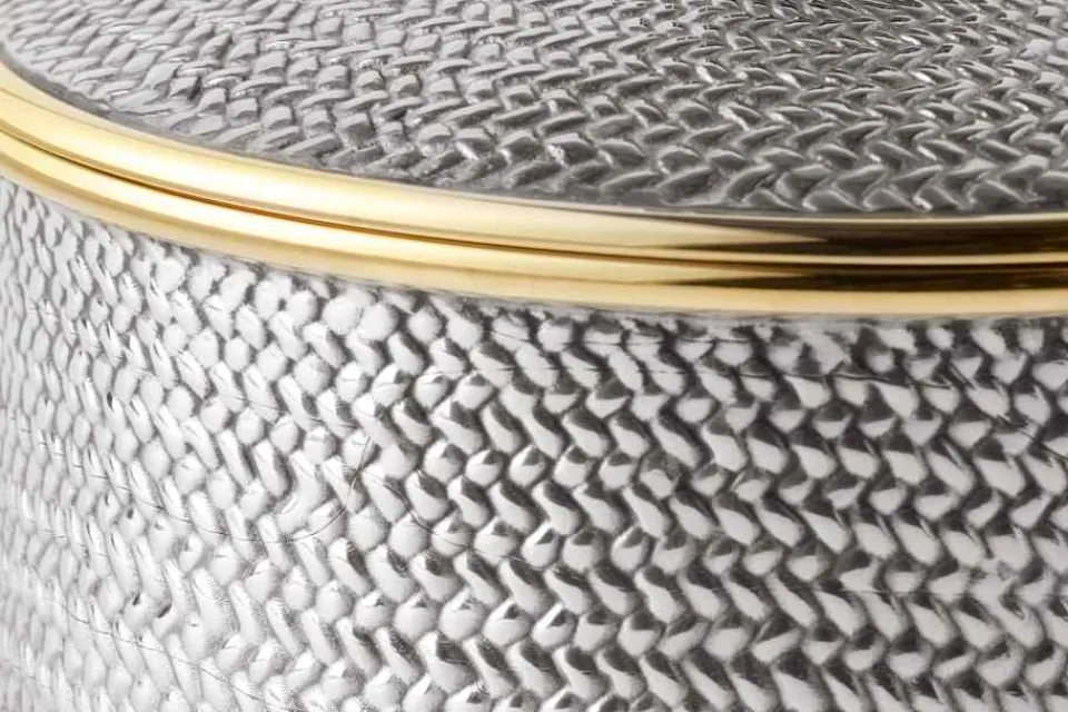 Tenndekorationer*Björn Trägårdh Burk Panama Rund