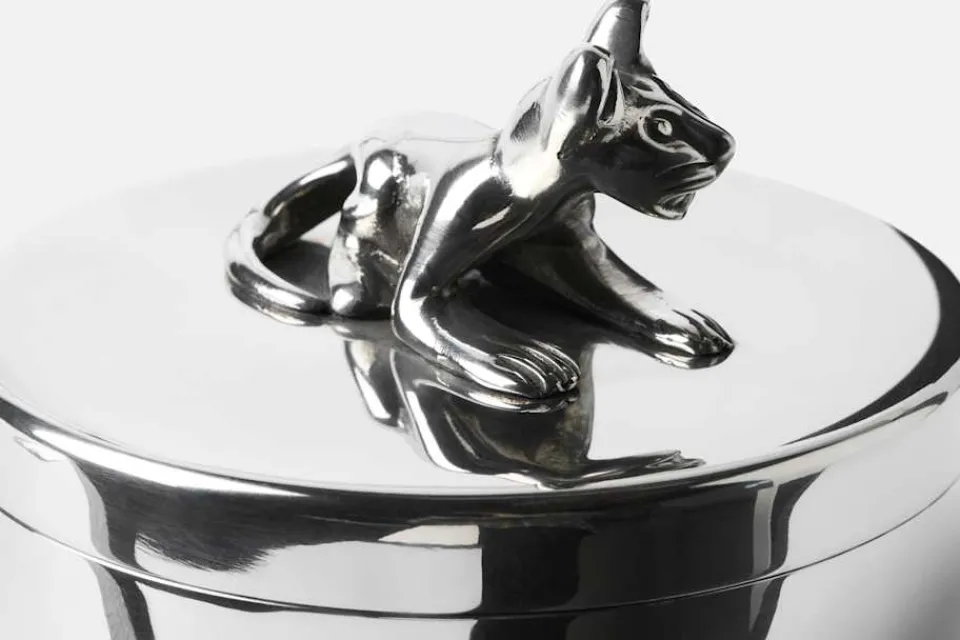 Dekorationsdetaljer|Tenndekorationer*Estrid Ericson Burk Panterunge