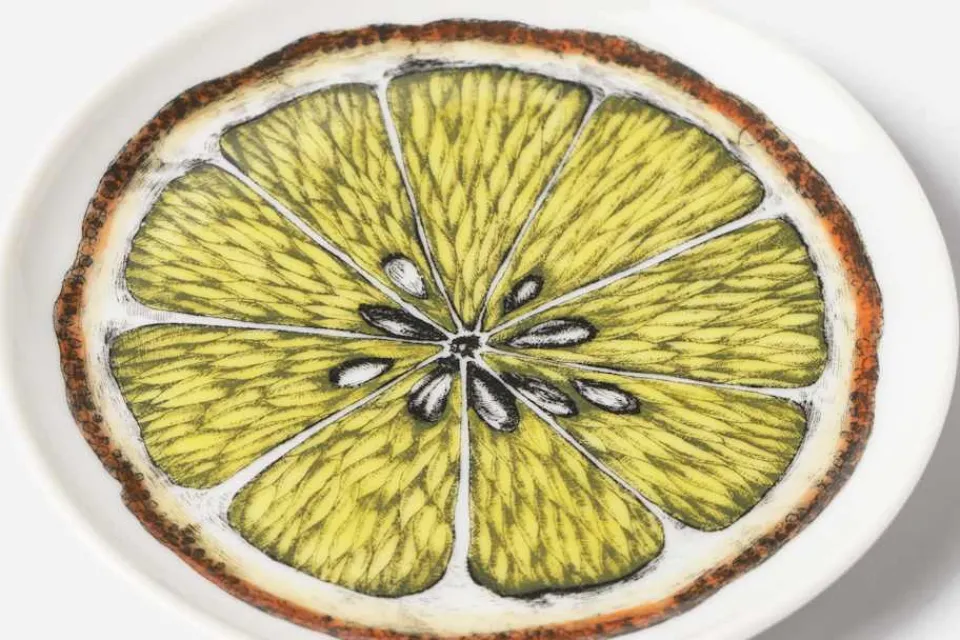 Underlägg & Tabletter|Dukningsdetaljer*Fornasetti Coaster Apelsin, Multi