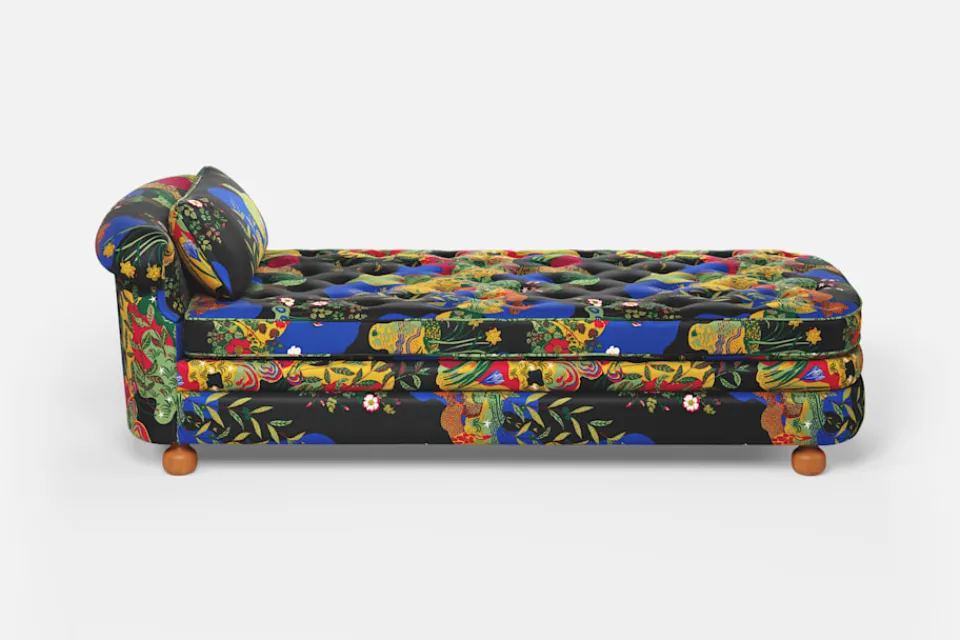Soffor & Schäslonger*Josef Frank Couch 775 Anakreon, Svart