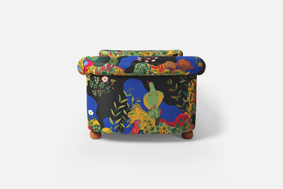 Soffor & Schäslonger*Josef Frank Couch 775 Anakreon, Svart