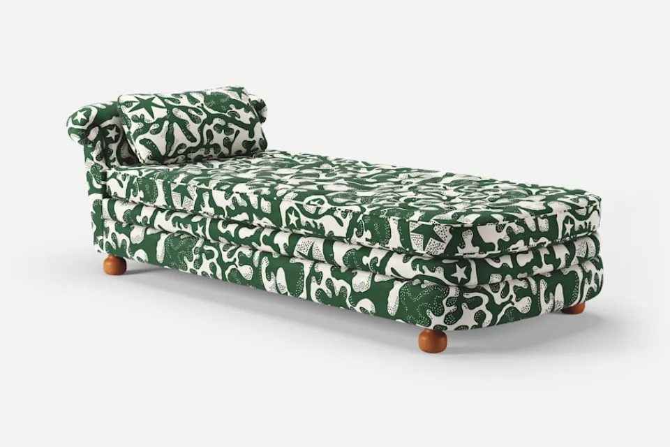 Soffor & Schäslonger*Josef Frank Couch 775 Aristidia, Grön