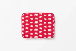 Väskor*Estrid Ericson/Svenskt Tenn Datorfodral Elefant Röd