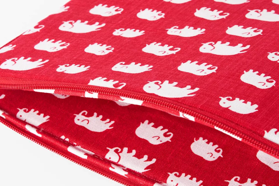 Väskor*Estrid Ericson/Svenskt Tenn Datorfodral Elefant Röd