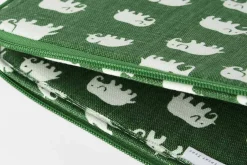 Väskor*Estrid Ericson/Svenskt Tenn Datorfodral Elefant Grön