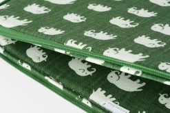 Väskor*Estrid Ericson/Svenskt Tenn Datorfodral Elefant Grön