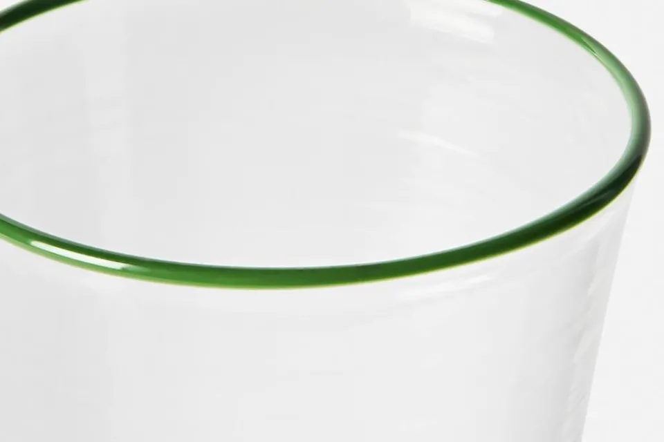 Glas & Koppar*Åre Glashytta Dricksglas Olympia Grön