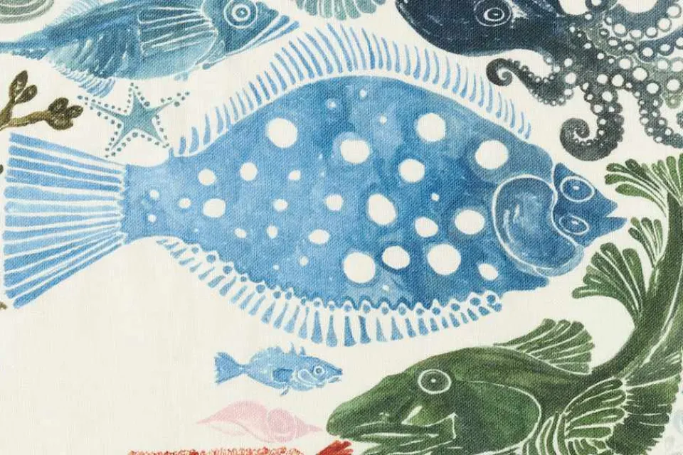 Dukar & Löpare|Kök & Dukningstextil*Charlotte Lynggaard Duk Nordic Fish