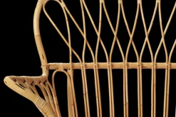 Dynor*Josef Frank Dyna Fåtölj 311 Gripsholmsruta, Rosa