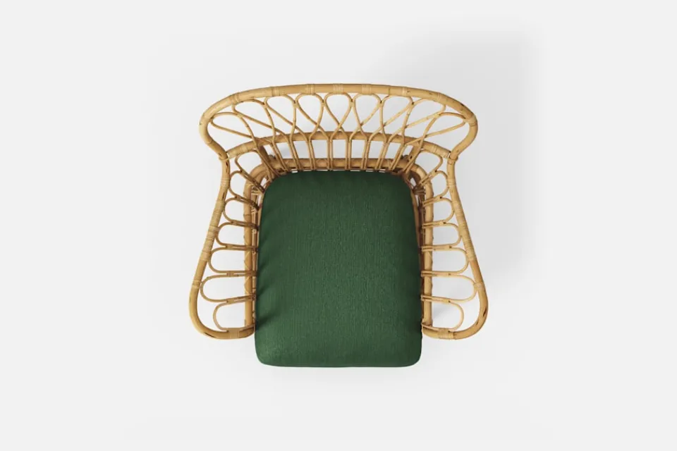 Dynor*Josef Frank Dyna Fåtölj 311 Vägen, Mörkgrön