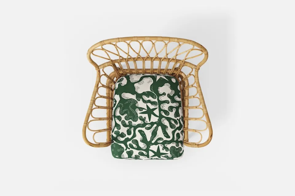 Dynor*Josef Frank Dyna Fåtölj 311 Aristidia, Grön