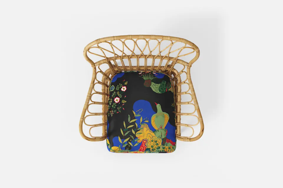 Dynor*Josef Frank Dyna Fåtölj 311 Anakreon, Svart