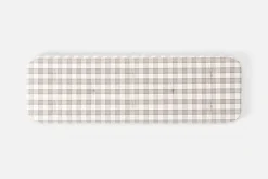 Dynor*Svenskt Tenn Dyna Liggstol P6 Gripsholmsruta, Grå