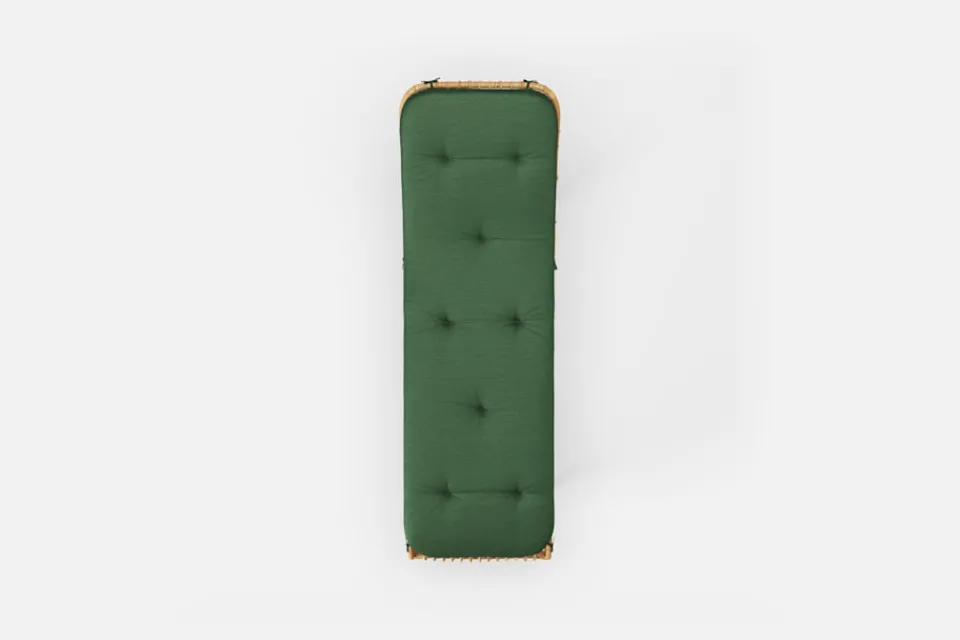 Dynor*Svenskt Tenn Dyna Liggstol P6 Vägen, Mörkgrön