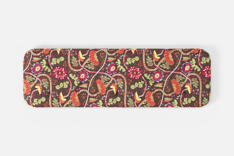 Dynor*Svenskt Tenn Dyna Liggstol P6 Mirakel, Mörkbrun