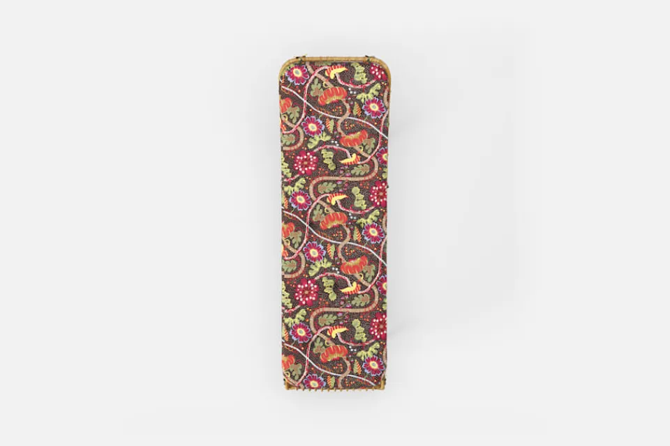 Dynor*Svenskt Tenn Dyna Liggstol P6 Mirakel, Mörkbrun