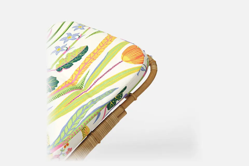 Dynor*Svenskt Tenn Dyna Liggstol P6 Hawai, Vit