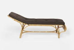 Dynor*Svenskt Tenn Dyna Liggstol P6 Möbellin, Mörkbrun