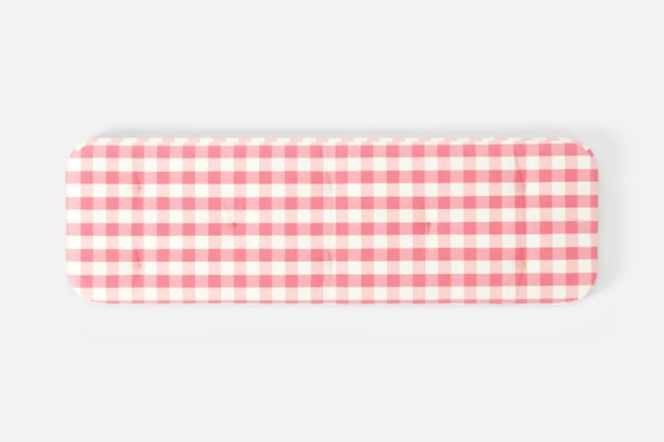 Dynor*Svenskt Tenn Dyna Liggstol P6 Gripsholmsruta, Rosa