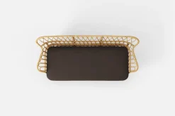 Dynor*Josef Frank Dyna Soffa 311 Möbellin, Mörkbrun