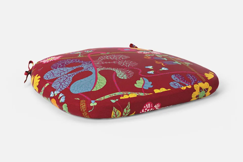 Dynor*Svenskt Tenn Dyna Stol 1184 Baranquilla, Vinröd