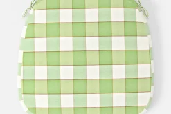 Dynor*Svenskt Tenn Dyna Stol 1184 Gripsholmsruta, Grön