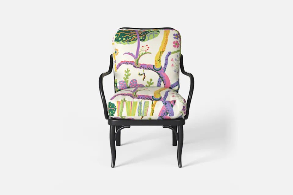 Dynor*Josef Frank/Svenskt Tenn Dynor Karmstol P4 Hawai, Vit