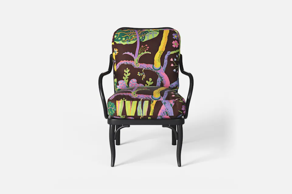 Dynor*Josef Frank/Svenskt Tenn Dynor Karmstol P4 Hawai, Brun