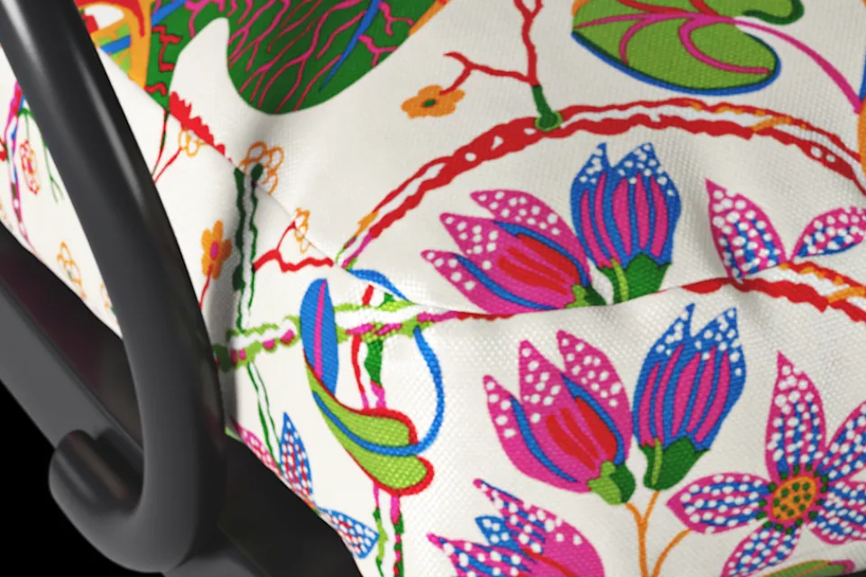 Dynor*Josef Frank/Svenskt Tenn Dynor Karmstol P4 Teheran, Vit