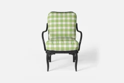 Dynor*Josef Frank/Svenskt Tenn Dynor Karmstol P4 Gripsholmsruta, Grön