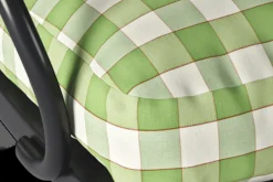 Dynor*Josef Frank/Svenskt Tenn Dynor Karmstol P4 Gripsholmsruta, Grön