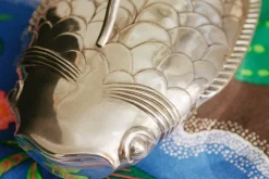 Dukningsdetaljer I Tenn|Tenndekorationer*Björn Trägårdh Fiskfat