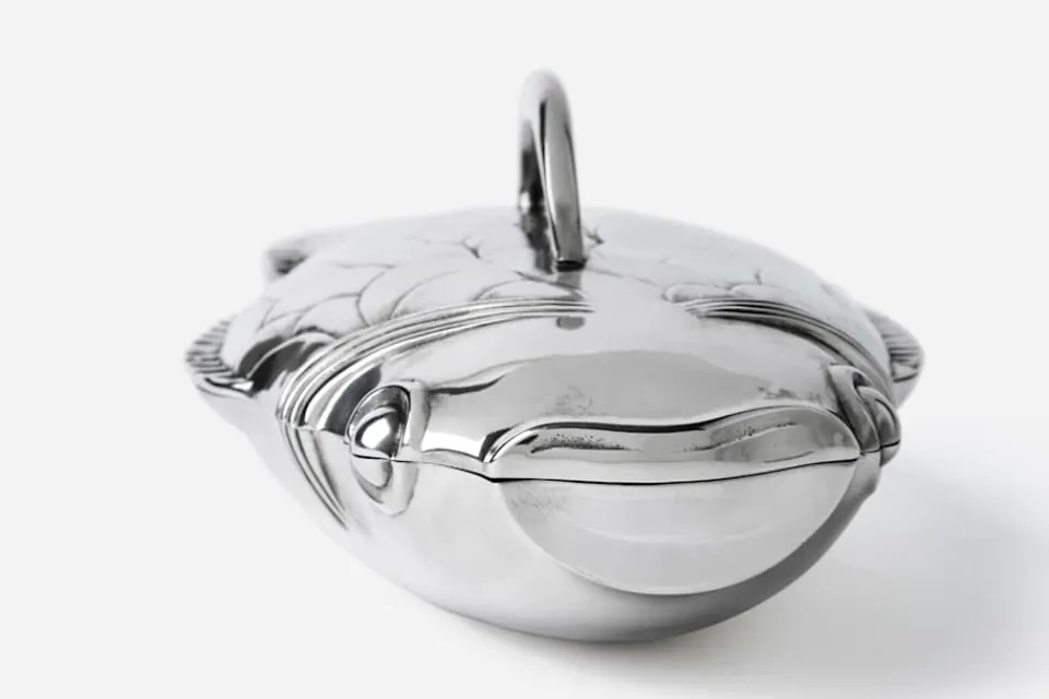 Dukningsdetaljer I Tenn|Tenndekorationer*Björn Trägårdh Fiskfat