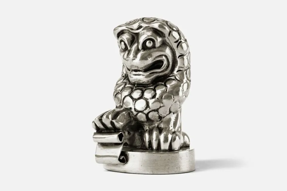 Dekorationsdetaljer|Dukningsdetaljer*Anna Petrus Flasköppnare Lejon