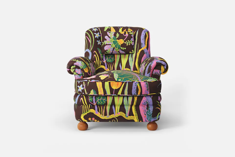 Fåtöljer*Josef Frank Fåtölj 336 Hawai, Brun