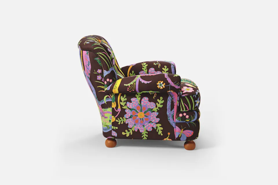 Fåtöljer*Josef Frank Fåtölj 336 Hawai, Brun