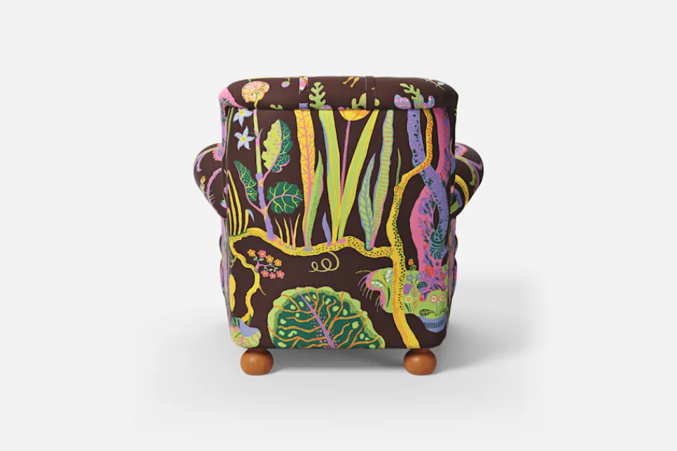 Fåtöljer*Josef Frank Fåtölj 336 Hawai, Brun