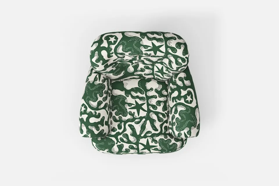 Fåtöljer*Josef Frank Fåtölj 568 Aristidia, Grön