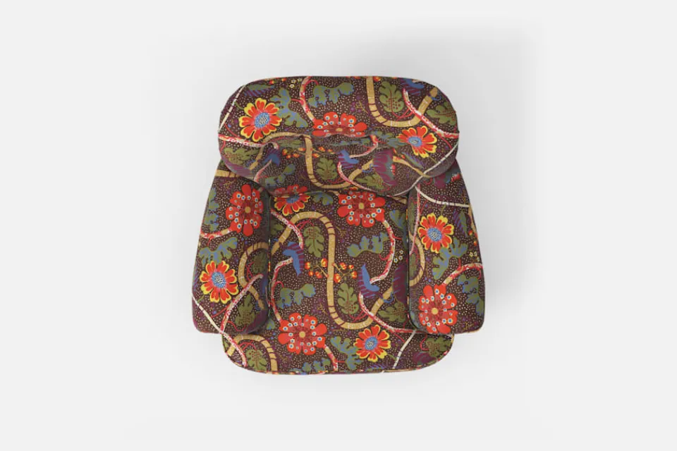 Fåtöljer*Josef Frank Fåtölj 568 Mirakel, Brun